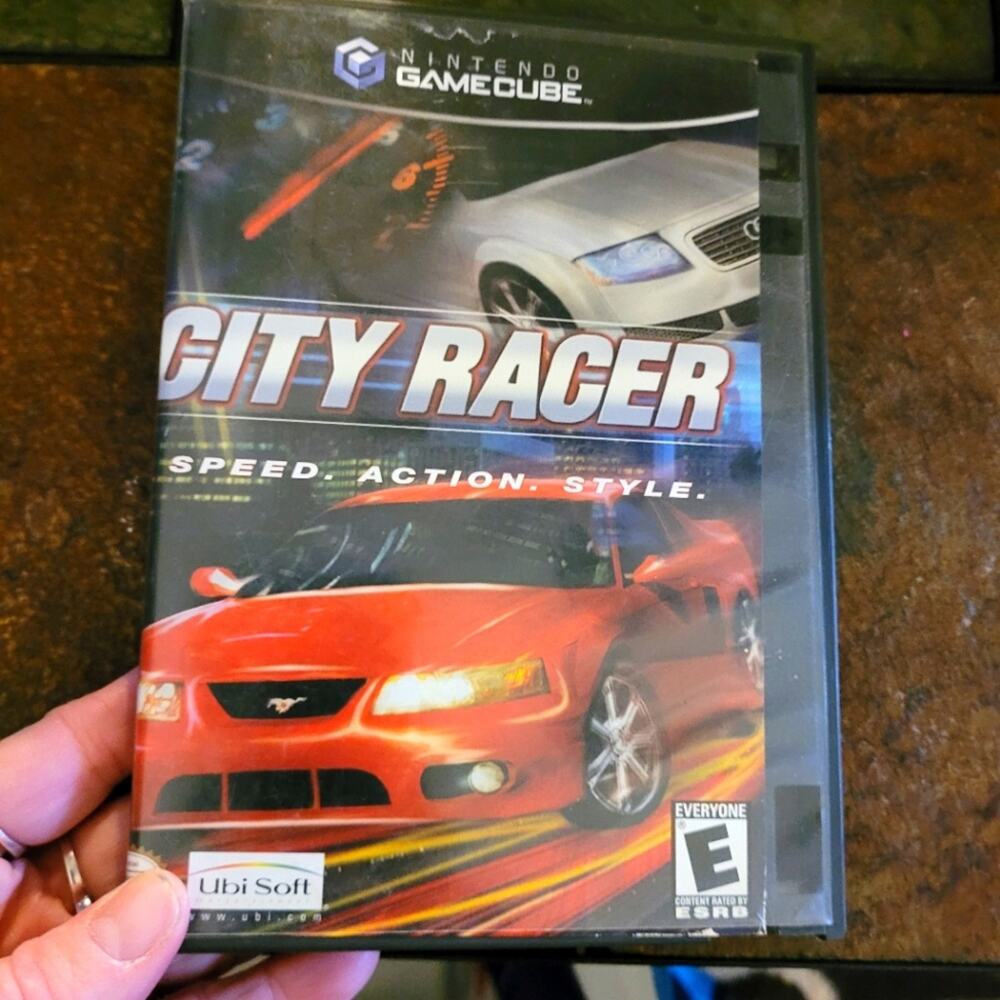 City Racer Game for Nintendo GameCube Disc And Case Tested